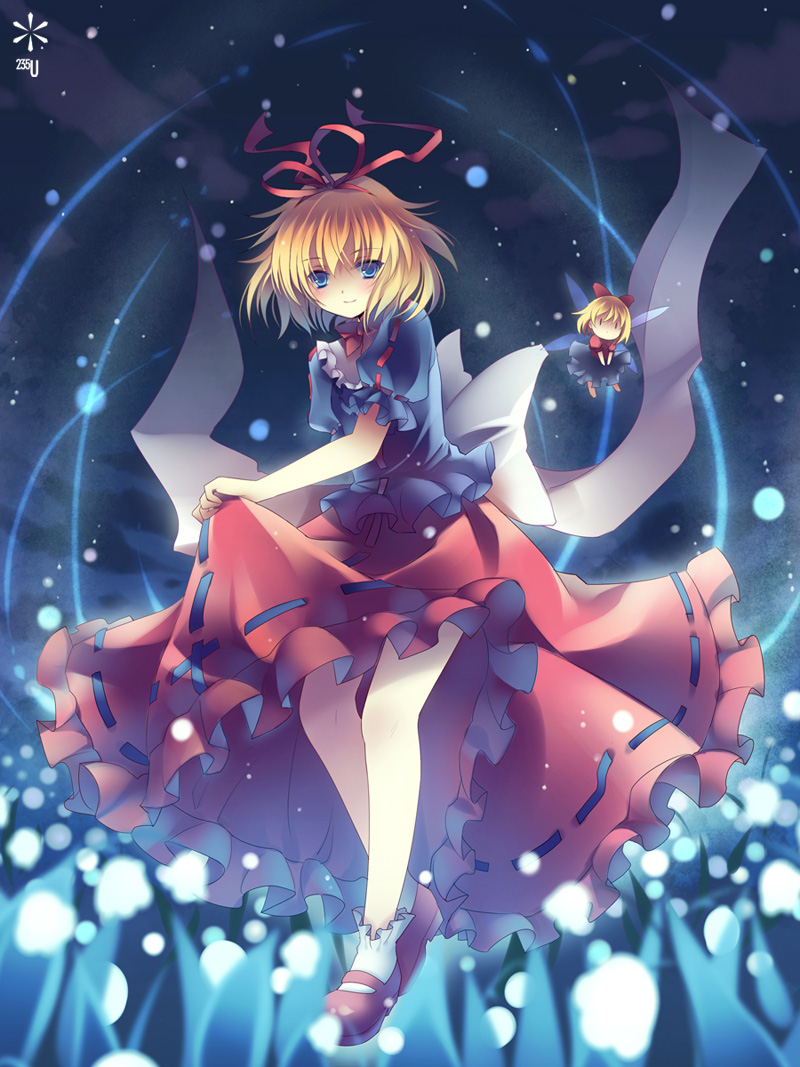 medicine melancholy and su-san (touhou) drawn by rie_(reverie)