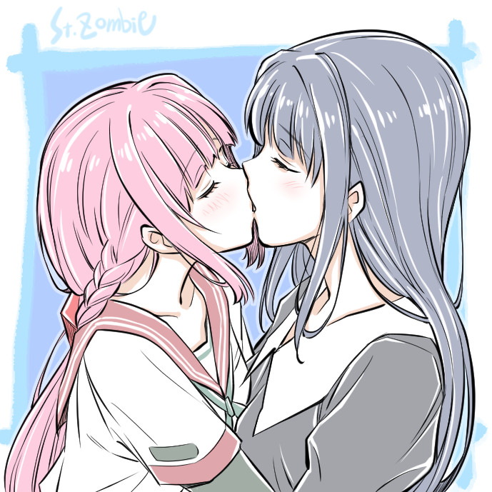 tamaki iroha and nanami yachiyo (mahou shoujo madoka magica and 1 more) drawn by studiozombie