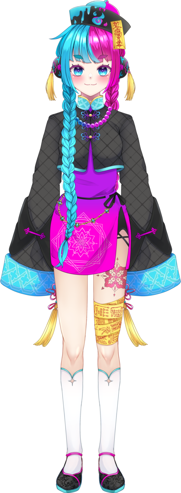 ming moonveil (bondlive and 1 more) drawn by mojimaru