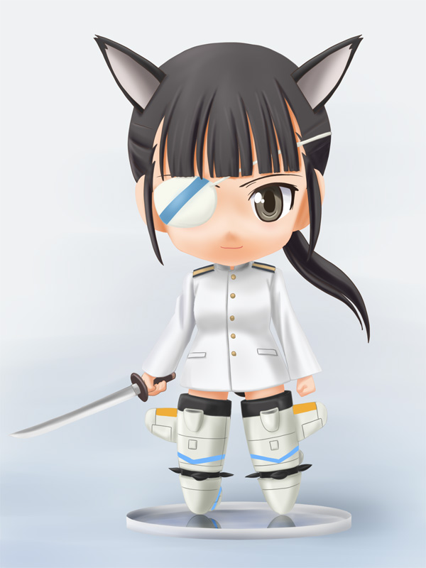 sakamoto mio (world witches series and 1 more) drawn by lielos