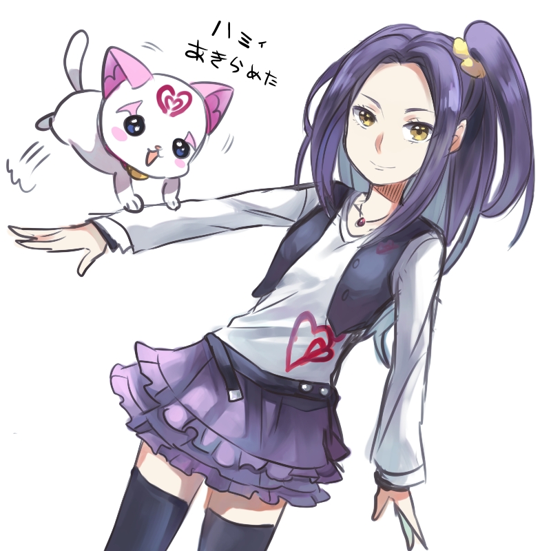 kurokawa eren, seiren, and hummy (precure and 1 more) drawn by hayashi_(kanzume)