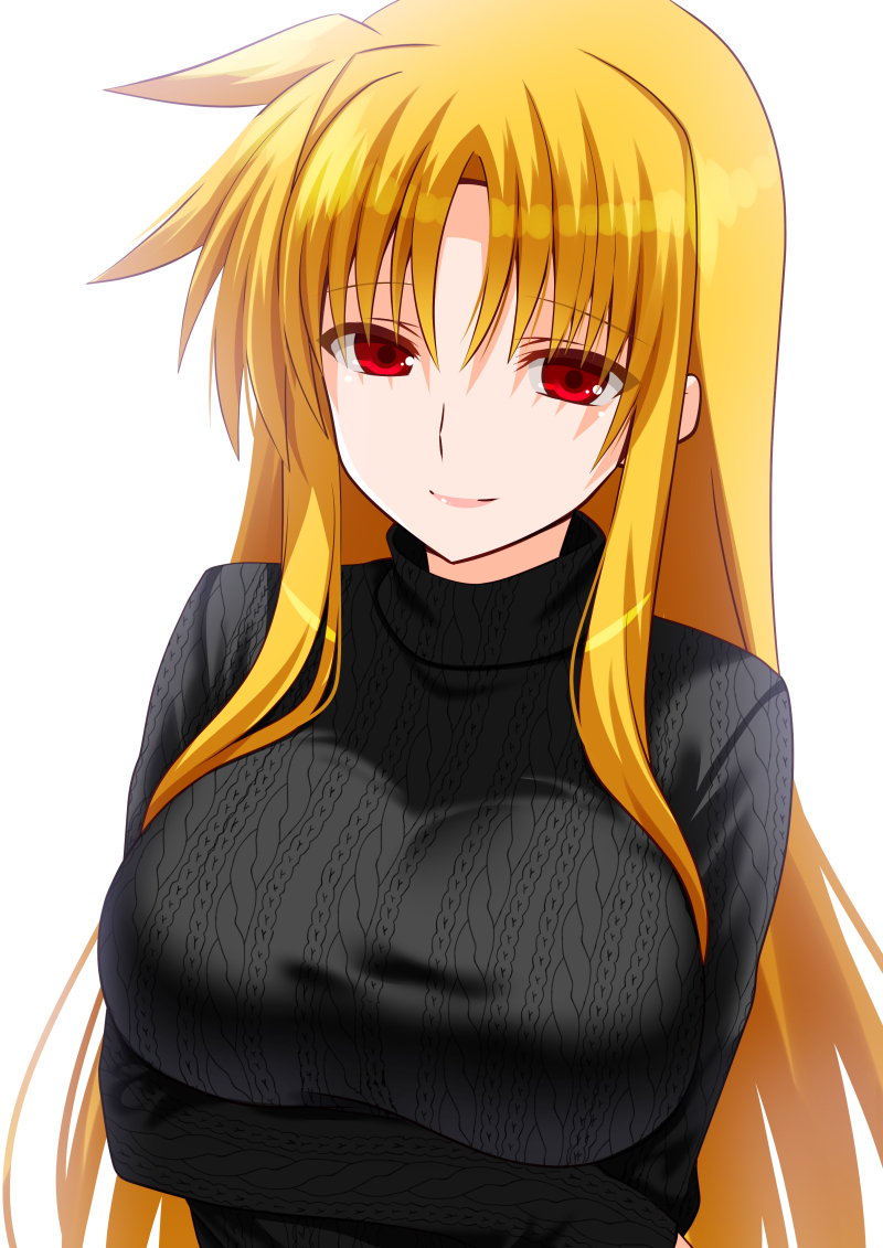 fate testarossa (lyrical nanoha and 1 more) drawn by engo_(aquawatery)
