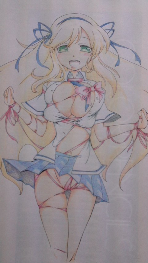 katsuragi (senran kagura and 1 more) drawn by 8230ttt