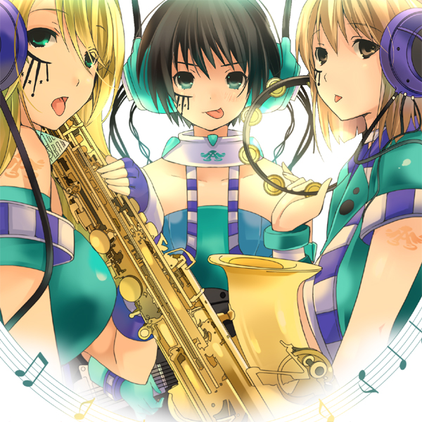hoshii miki, kikuchi makoto, and hagiwara yukiho (idolmaster and 1 more) drawn by taira_tsukune