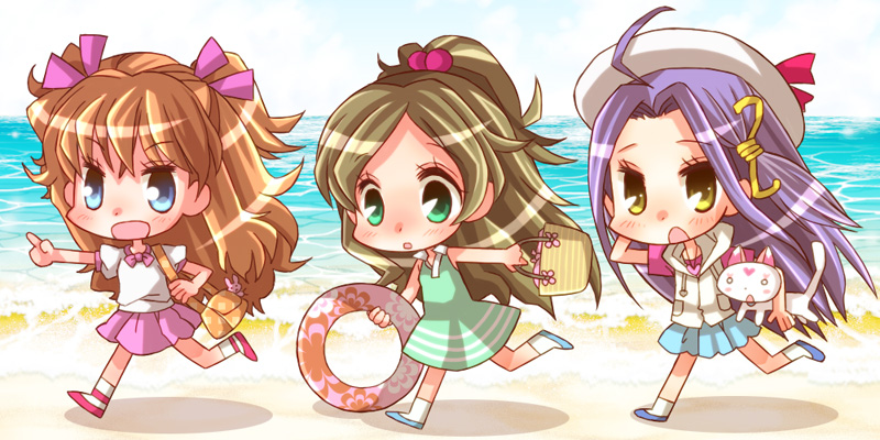 houjou hibiki, minamino kanade, kurokawa eren, seiren, and hummy (precure and 1 more) drawn by hiyopuko