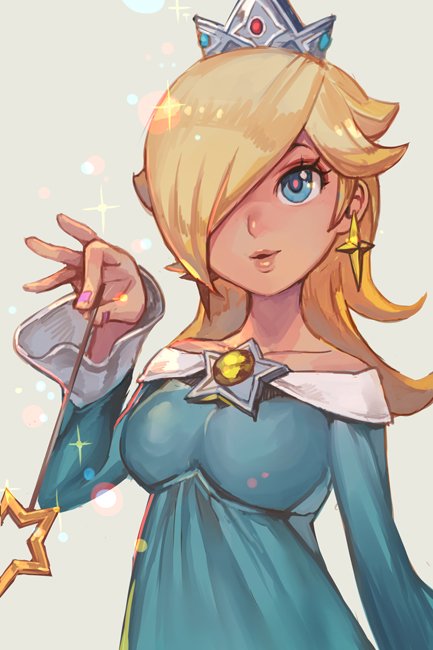 rosalina (mario and 1 more) drawn by hungry_clicker
