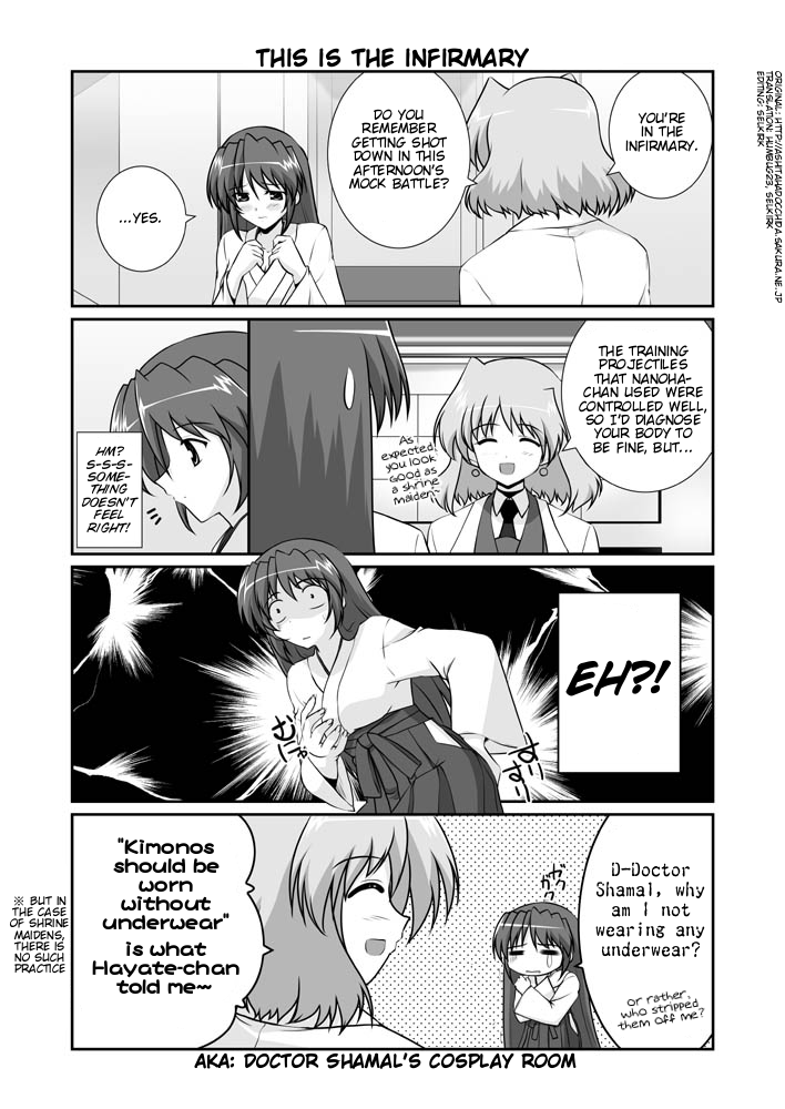 teana lanster and shamal (lyrical nanoha and 1 more) drawn by mikage_takashi