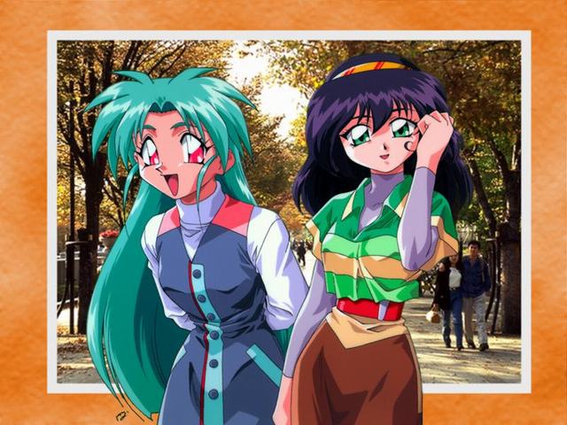 masaki sasami jurai, kawai sasami, and amano misao (tenchi muyou! and 1 more)