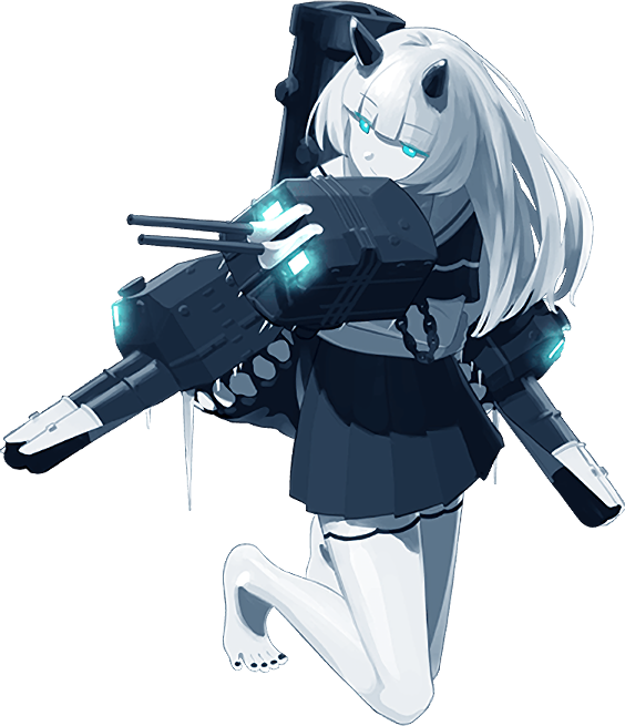 abyssal kushiro cloud princess (kantai collection) drawn by shibafu_(glock23)