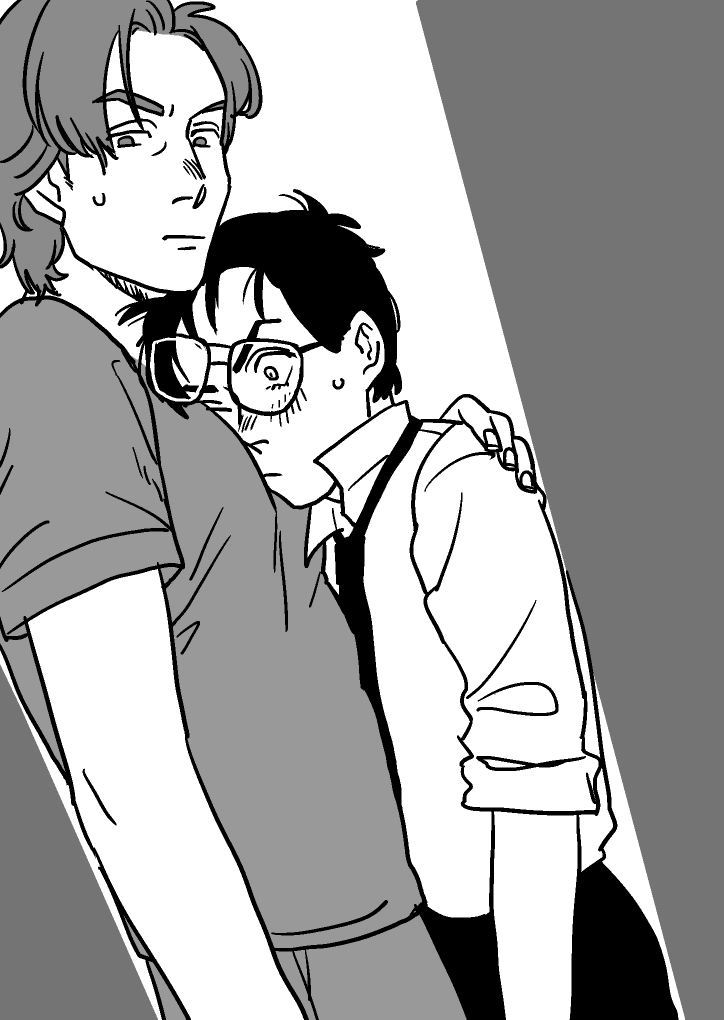 herbert west and dan cain (re-animator) drawn by muuure