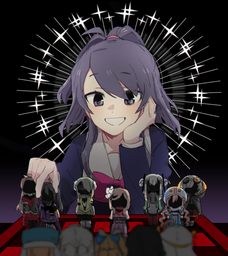 miwa mitsune, tokime shizuka, aika himena, toki sunao, miura asahi, and 8 more (mahou shoujo madoka magica and 1 more) drawn by an_sin