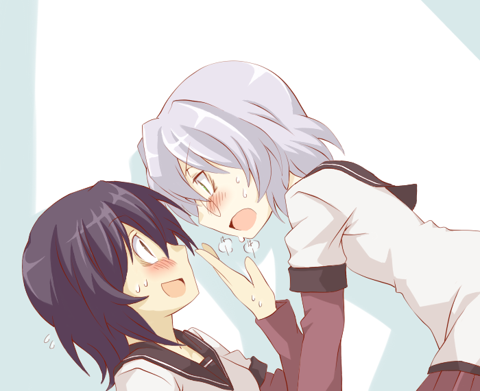 funami yui and ikeda chizuru (yuruyuri) drawn by oteruko_(wanabeee)