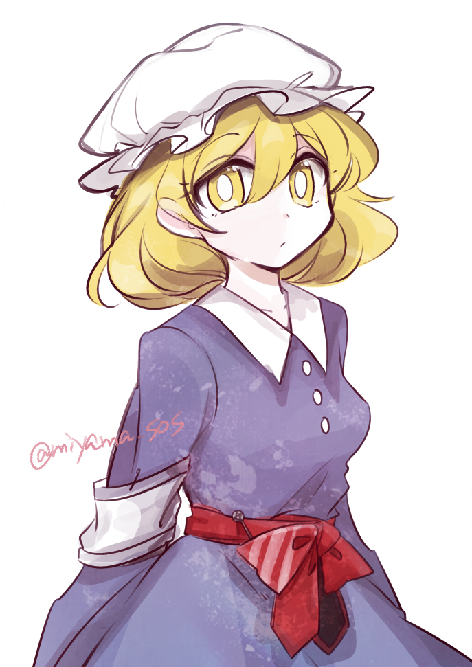 maribel hearn (touhou and 1 more) drawn by tama_(hiroshige_36)