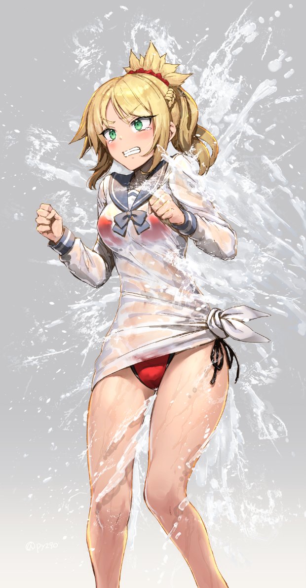 mordred (fate and 1 more) drawn by pyz_(cath_x_tech)