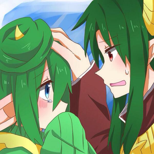 satan and lidelle (puyopuyo and 1 more) drawn by matsu_(sekaowaoneok)