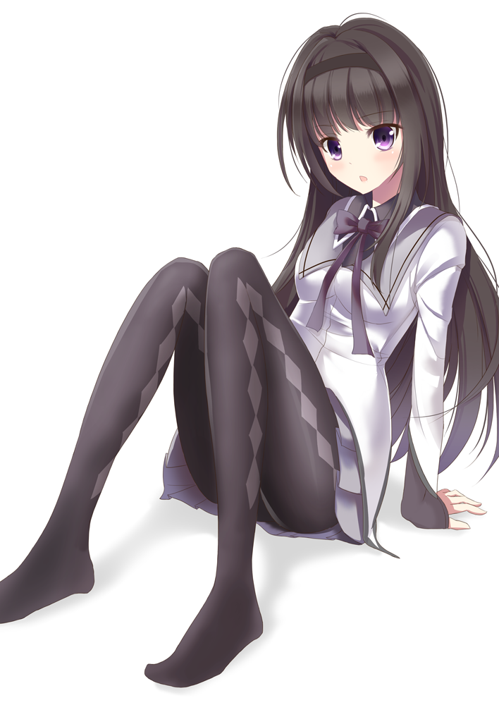 akemi homura (mahou shoujo madoka magica) drawn by aosaki_yukina