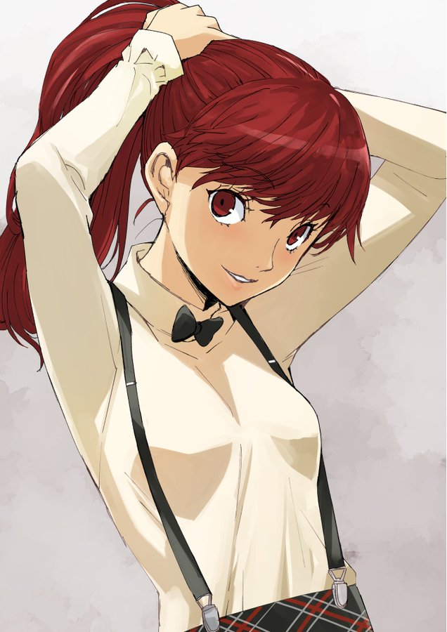 yoshizawa kasumi (persona and 2 more) drawn by muramasa_mikado