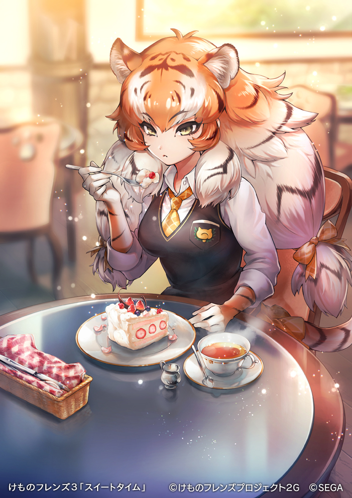 siberian tiger (kemono friends and 1 more) drawn by shimizu_haro