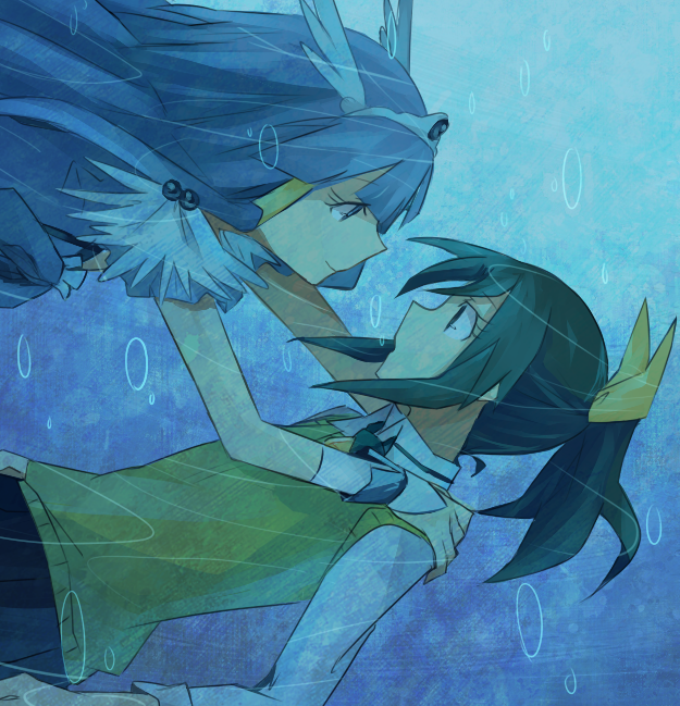 midorikawa nao, aoki reika, and cure beauty (precure and 1 more) drawn by aoki_shizumi
