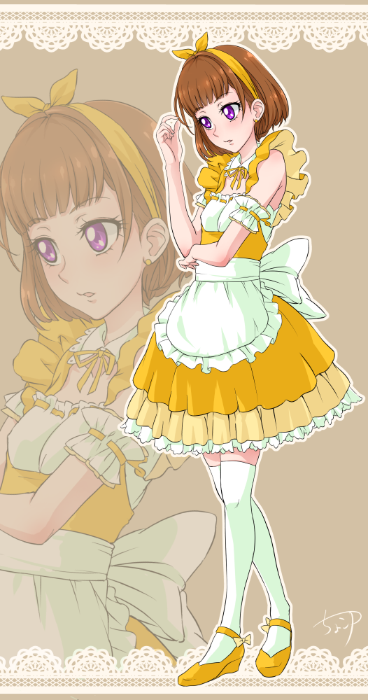 amanogawa kirara (precure and 1 more) drawn by chocokin