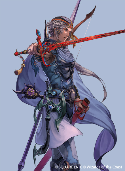 firion (final fantasy and 3 more) drawn by kato_ayaka