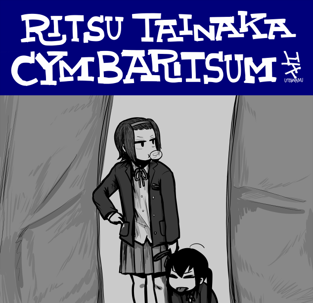 nakano azusa and tainaka ritsu (k-on! and 1 more) drawn by hirakata_ikorusun