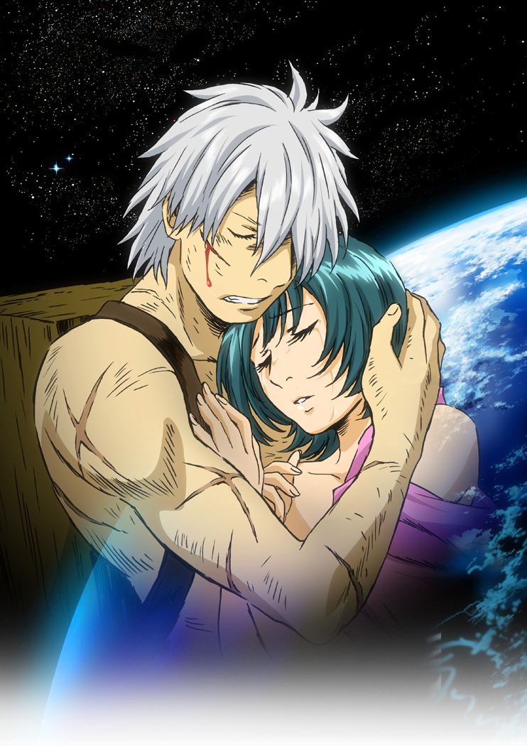 ginko and tanyuu karibusa (mushishi) drawn by umakoshi_yoshihiko