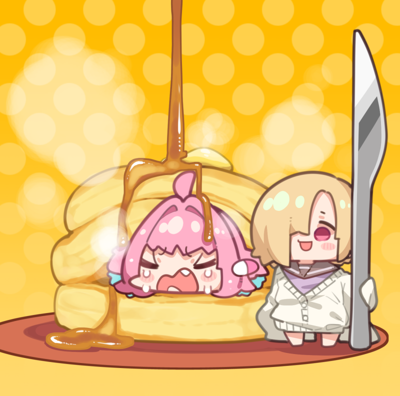 yumemi riamu and shirasaka koume (idolmaster and 1 more) drawn by takato_kurosuke