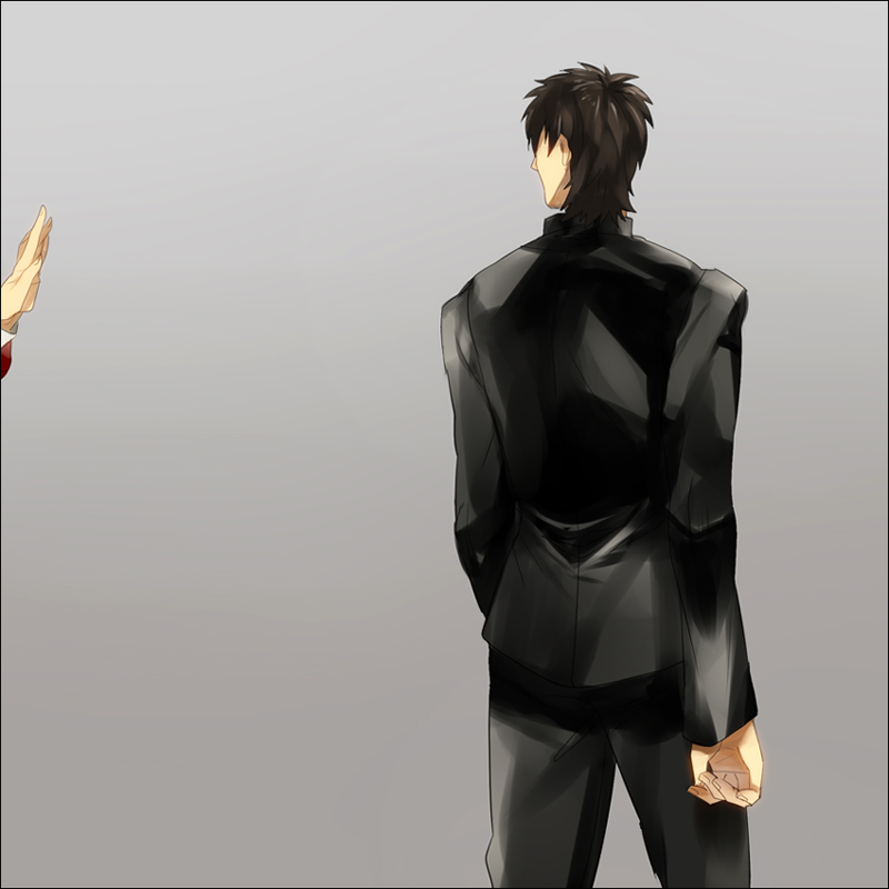 kotomine kirei and tohsaka tokiomi (fate and 2 more) drawn by amakura_(am_as)