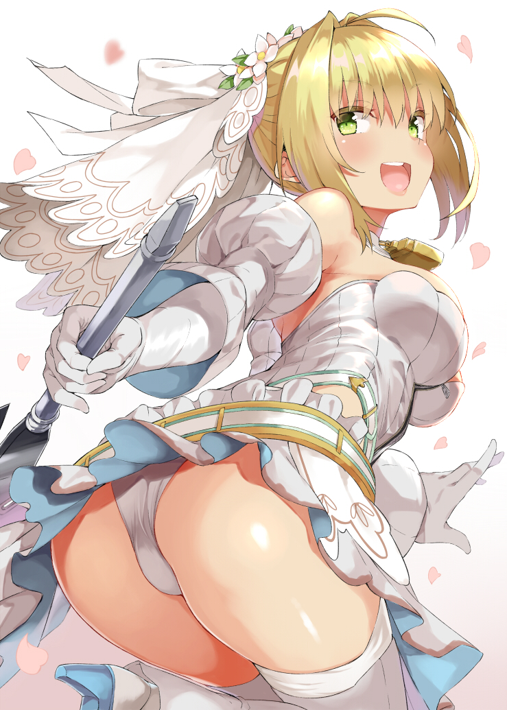 nero claudius (fate and 1 more) drawn by mamedenkyuu_(berun)