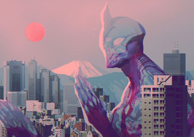 ultraman (ultra series and 1 more) drawn by leonardo_vincent