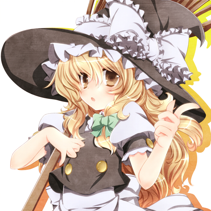 kirisame marisa (touhou) drawn by lucie and sae_(091688)