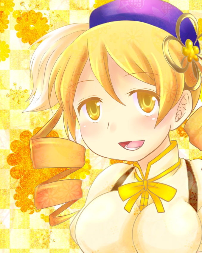tomoe mami (mahou shoujo madoka magica) drawn by murasaki_gin'ya