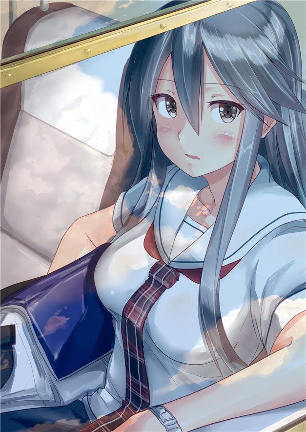 haruna (kantai collection) drawn by ichikawa_feesu
