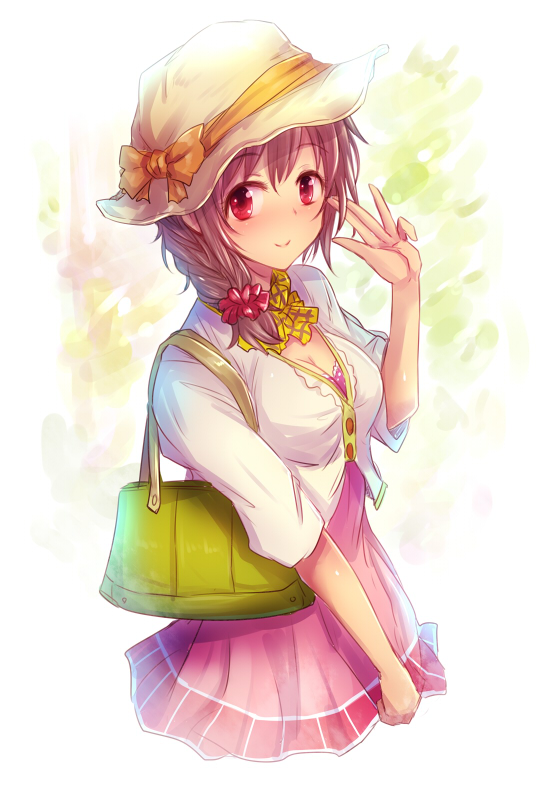 senkawa chihiro (idolmaster and 1 more) drawn by kara_(color)