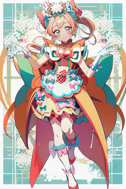 nagomi yui, fuwa kokone, hanamichi ran, cure precious, cure spicy, and 1 more (precure and 1 more)