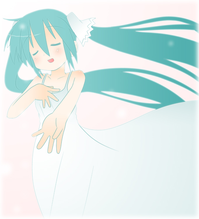hatsune miku (vocaloid) drawn by minami_(colorful_palette)
