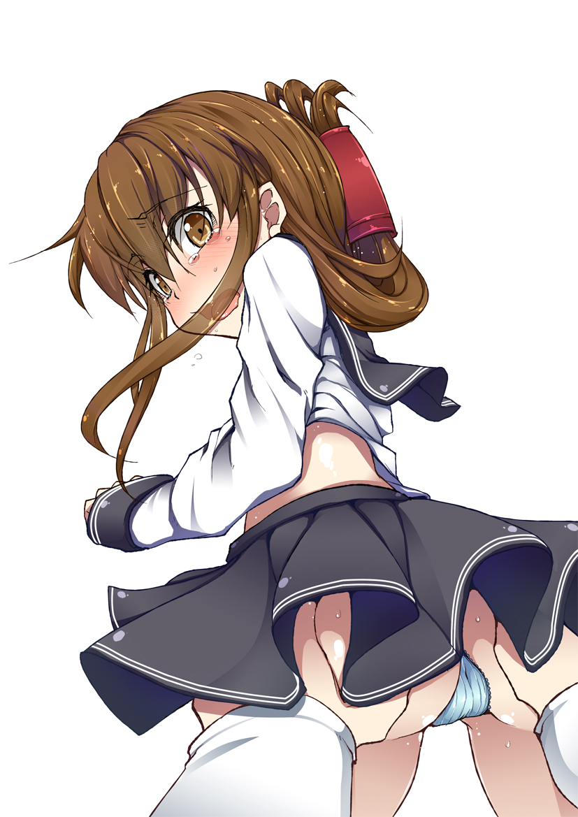 admiral and inazuma (kantai collection) drawn by rougetsu_(eclipse)