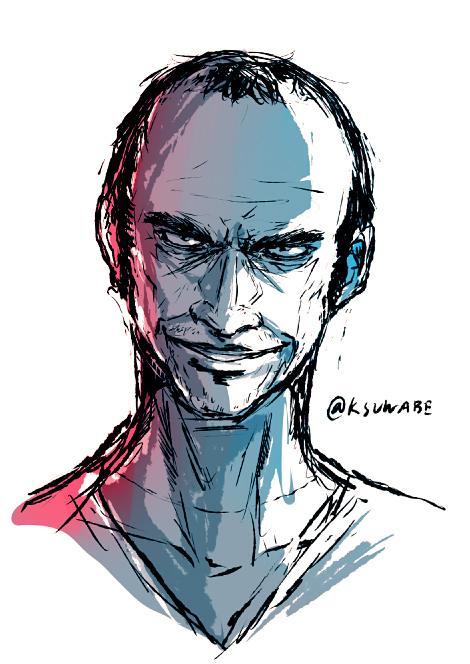trevor philips (grand theft auto and 1 more) drawn by k-suwabe