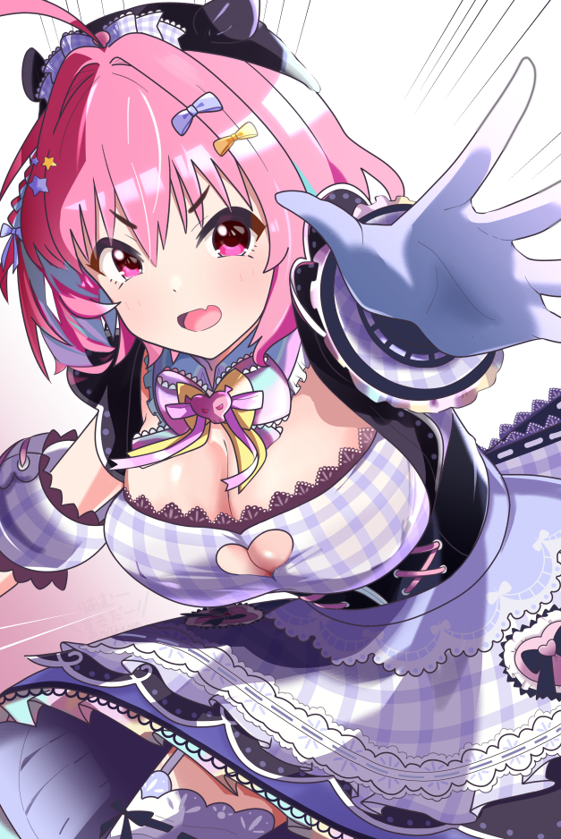 yumemi riamu (idolmaster and 2 more) drawn by mitche