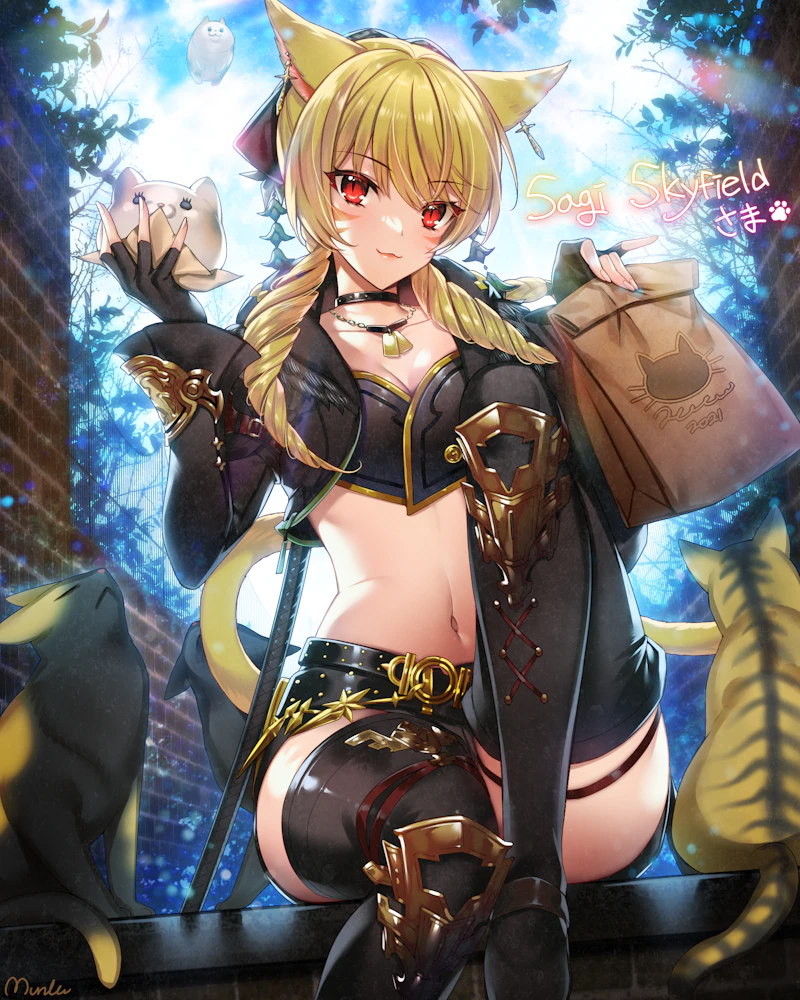 warrior of light (original and 2 more) drawn by munlu_(wolupus)