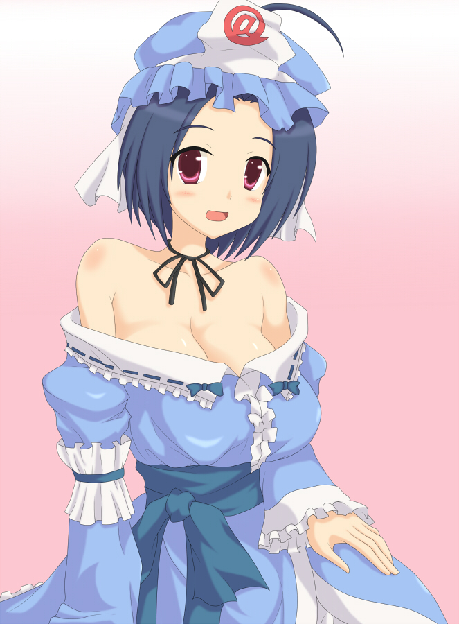 saigyouji yuyuko and miura azusa (touhou and 1 more) drawn by hiryuu_kai_(hiryukai58)