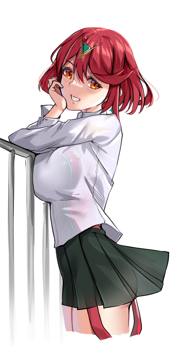 pyra (xenoblade chronicles and 1 more) drawn by matrix16