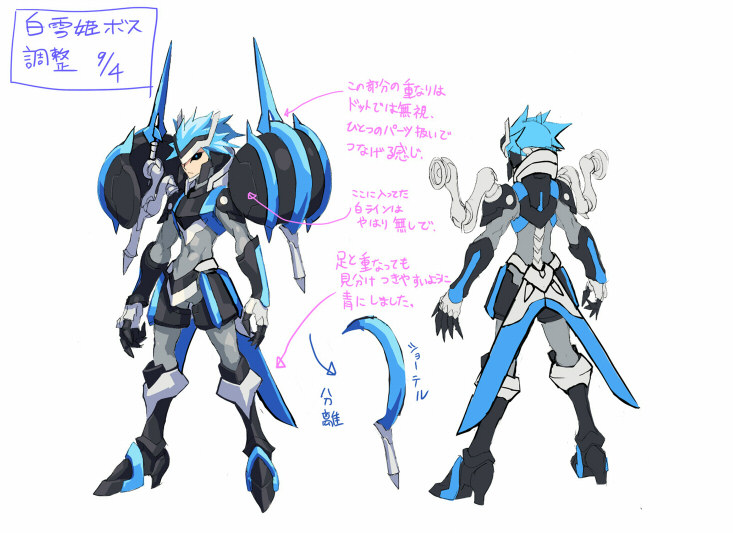tenjian (azure striker gunvolt and 1 more)