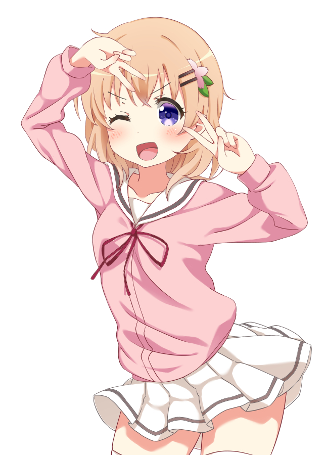 hoto cocoa (gochuumon wa usagi desu ka?) drawn by enpu_(ufo)