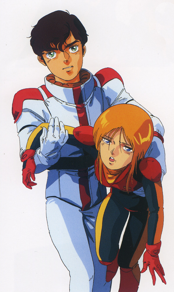 puru two and judau ashta (gundam and 1 more) drawn by kitazume_hiroyuki