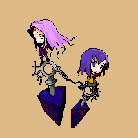 matou sakura and medusa (fate and 1 more) drawn by identity and obscur