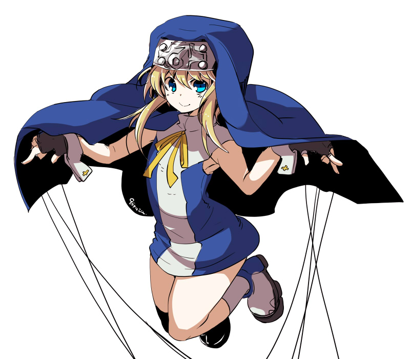 bridget (guilty gear and 1 more) drawn by kuro_yuzu
