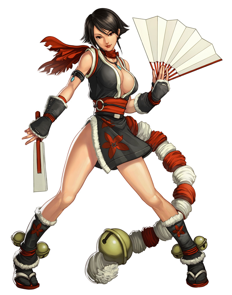 shiranui mai (the king of fighters and 3 more) drawn by stanley_lau