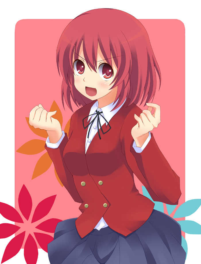 kushieda minori (toradora!) drawn by yuurakudou_kurono